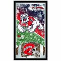 Holland Bar Stool Co Fresno State University 15" x 26" Football Mirror MFtblFresSt